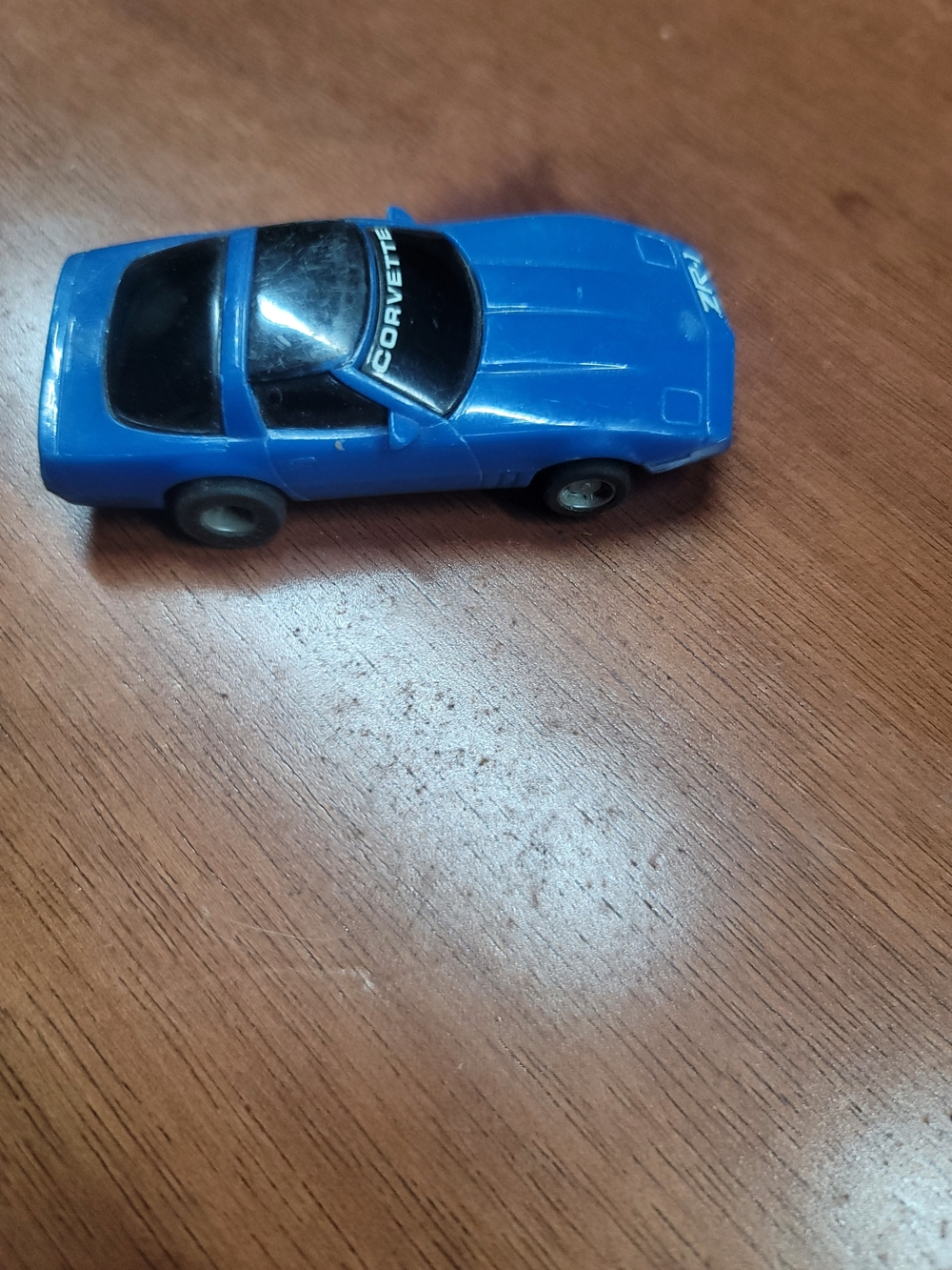 Vintage Blue Corvette Slot Car